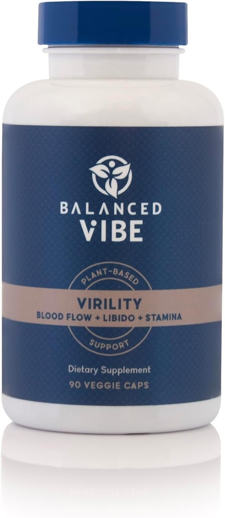 Virilitet Support 124; Plant- baseret Support til Vigor og Vitality