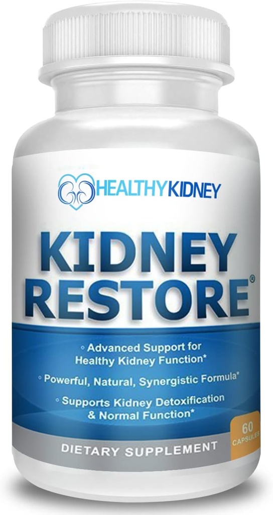 Nyre Gendanne Nyre Rengøring og Nyre Sundhed supplement + Kidney- D supplement