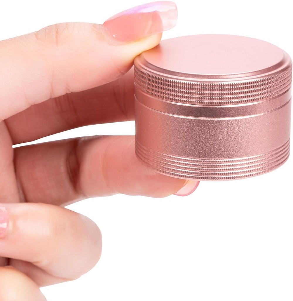 Lille Metal Pill Box Pill Container - Vandtæt rejse Pill sag for purse Pocket, Portable Single Round Medecine Organizer Daglig Vitamin Medicin Pill Holder Pink