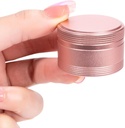 Lille Metal Pill Box Pill Container - Vandtæt rejse Pill sag for purse Pocket, Portable Single Round Medecine Organizer Daglig Vitamin Medicin Pill Holder Pink