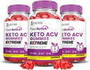 (3 Pack) Hurtig aktiv Keto ACV Gummies Extreme 2000MG Fast aktiv Keto Gummies Æble Cider Vinagar Formuleret med Pomegranat Beet Juice Powder B12 Vegan Non GMO 180 Gummys