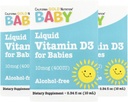 California Gold Nutrition Baby Vitamin D3 - Liquid D3 Supplement for Babies, Vegetarian Friendly - Developmental Support - Alcohol & Gluten Free, Non-GMO - 10 mcg (400 IU) - 0.34 fl oz (10 ml), 3