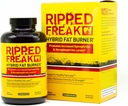 Pharmafreak Ripped Freak | Thermogenic & Metabolic Support | Energy & Focus for Training | Green Tea, Green Coffee & Plant Extracts | 60 Vegan Capsules