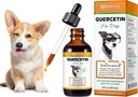 Quercetin til hunde, Hunde Quercetin supplement, Quercetin med C-vitamin til hunde, Quercetin til hunde allergier, Support Balanceret immunsystem Anti Itch støtte