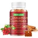 Ceylon Kanel Gummies, Ceylon Cinnamon 2400mg med berberine, gurkemeje, æblecider, bittermelon, krom - 60 tællinger