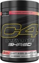 Cellucor C4 Ultimate Shred Pre Workout Powder, Fat Burner til mænd og kvinder, vægttab supplement med Ginger Root Extract, Strawberry Watermelon, 20 Servering, 12.3 Ounce (pakke med 1)