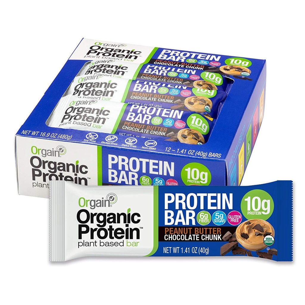 Vores økologiske proteinstænger - sag af 12 - 1.41 OZ