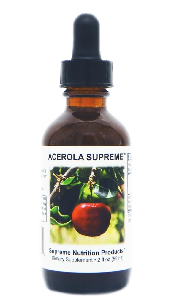 Supreme Nutrition Acerola Supreme Tincture, 2 fl oz124; 59 Servere