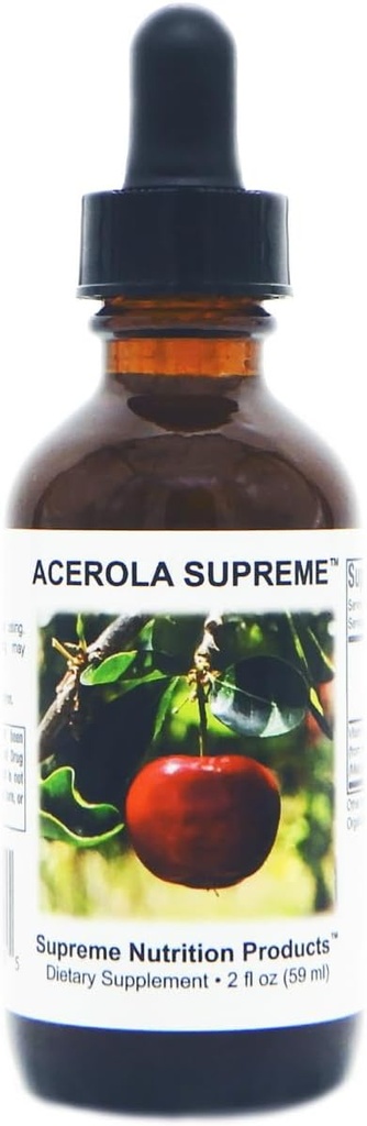 Supreme Nutrition Acerola Supreme Tincture, 2 fl oz124; 59 Servere