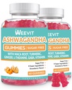 Ashwagandha Gummies med D-vitamin til kvinder & mænd, Ashwagandha Gummy med Maca Root Powder