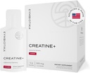 CYMBIOTIKA Creatin +, Creatin og Glutamin supplement til Amino energi, Inddrivelse, Muscle Mass & Brain Support, Liposomal Levering, Gluten Free & Vegan, Raspberry Flavor - 30ml Pouches (Pack of 20)