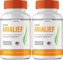 Arialief Brain Supplements for Memory and Focus Capsules, Aria LIEF Advanced Formel Brain Health Support Pills Maximum Strength Nootropics Arialief All Natural Support Pills Anmeldelser (2 Pack)