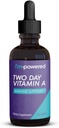 Jeg er drevet Two Day Vitamin A - 2 oz Natural Vitamin A Drops 400.000 IE per servering (3 ml), understøtter immunforsvar