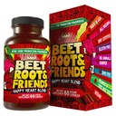 Beet Root Capsules - Cirkulation, Heart- Sund energi - w Grape Seed Extract & Ginseng 60 Grev Vegan