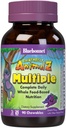 Bluebonnet Super Earth Rainforest Animalz Multipel Chewable, Light Grey / Purple, 90 Greve