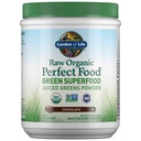Have of Life Raw Organic Perfect Food Green Superfood Juiced Green Powder - Chokolade, 30 Servering - Non-GMO, Gluten Free, Vegansk hel fødevarer Kosttilskud, Plus Probiotika & enzymer