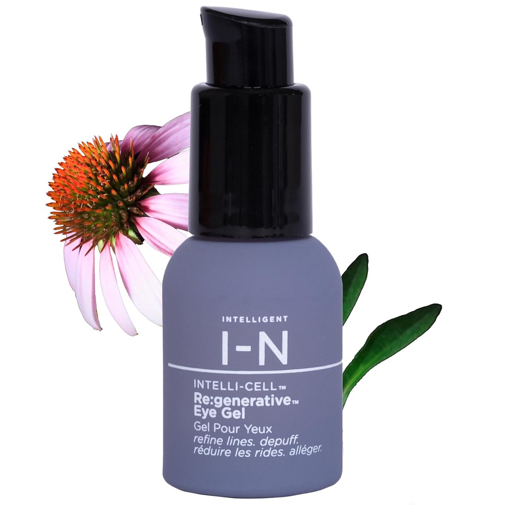 Re: generative Eye Gel for mørke cirkler og Puffiness, målrettet behandling med Plante Actives til Brighten, Genopfrisk og Beskyt, Vegan, 0.5 Oz