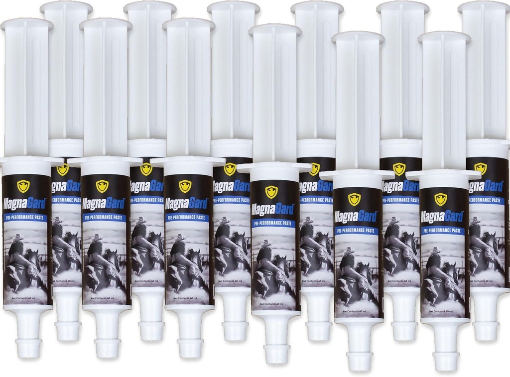 Pre- Performance Calming Paste til heste - al naturlig gastrisk støtte fra Eagle Equine (12 Pack)