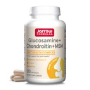 Jarrow Formulas ® Glucosamin + Chondroitin + MSM kapsler, fælles supporttillæg med C-vitamin og mangan, 30 kapsler, 120 dages forsyning