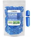 XPRS Nutra Størrelse 00 Tomme kapsler - 500 Count Tomme Gelatine kapsler - Piller gør det selv Capsule Fyldning - Fyldelige Pille Gel Caps til Do- It- Yourself Kosttilskud (blå)