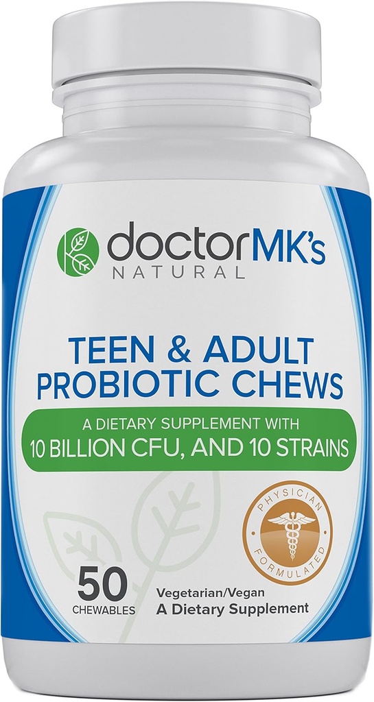 Teen / Voksen Probiotika Chewable by Doctor MK 's ®, Sugar Free
