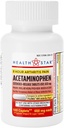 GeriCare Acetaminophen Extended- Release Gigt 650mg Caplets, Pain Reliever, Gigt Symptomer, Feber Reduktion, 100 Greve (pakke med 1)