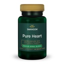 Swanson Pure Heart Cardiovaskulær Circulatory Health Antioxidant Resveratrol Blood Pressure Cholesterol Support Herbal Supplement 60 Veggie Kapsler (Veg Caps) Vegan