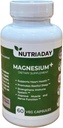 Magnesium Plus supplement - Magnesium kompleks til stress relief, hjerte sundhed, søvnstøtte, immunboost, muskel & nerve støtte - Pure Magnesium glycinat pulver 60 Veg kapsler