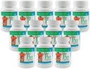 Alka • Pan (12 Pack) Best Process Alkaline - Naturlig fordøjelsestilskud - Pankreatiske enzymer med antioxidant- Rich Superfoods & fordøjelsesurter