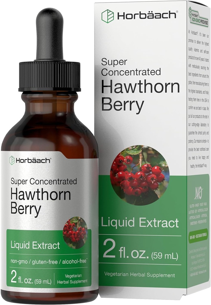 Horbäach Hawthorn Berry Extract Decl. 124; 2 fl oz