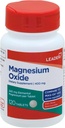 Leader Magnesium Oxide 400mg, Helps Bone & Muscle Cramps, Weakness Dietary Tablet Supplement, 120 Count