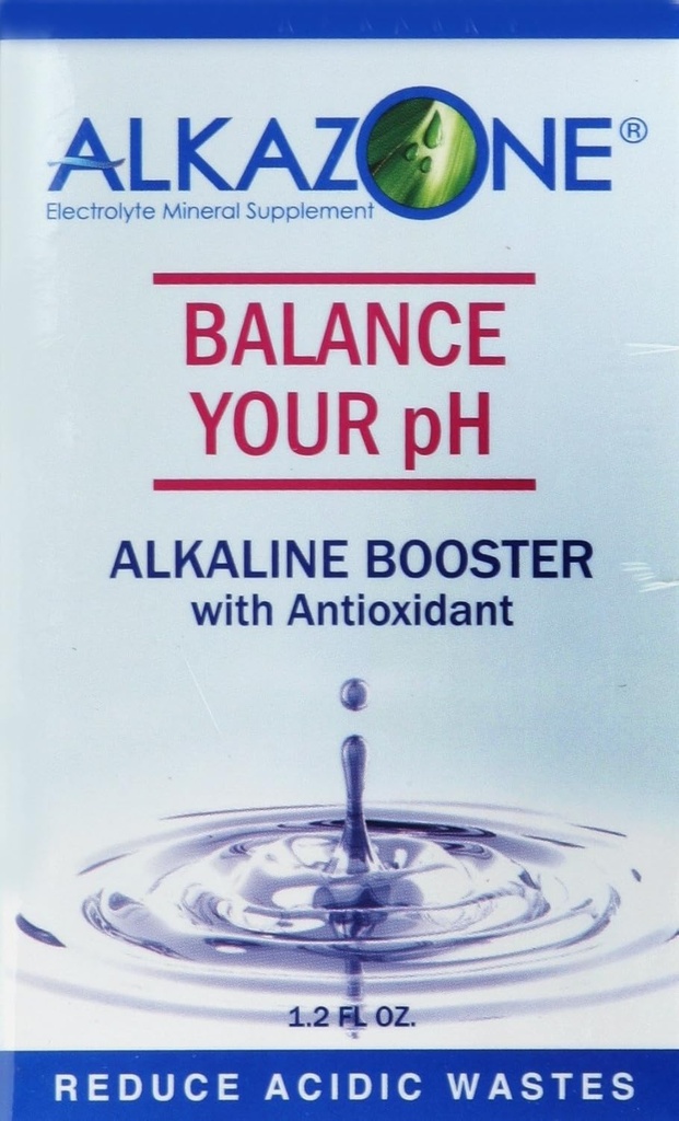 Alkazone - Balance Your pH Booster Mineral Supplement with Antioxidants - 1.25 Fl. Oz