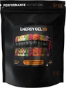 Torq Energy Gel Sample Pack af 12 - Ultimate On Go Quick Release Energy - 30g kulhydrater - Running / Cykling / Sports Gels - Taster Pack - Natural & Vegan