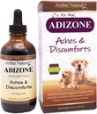 Amber NaturalZ Adizone Herbal supplement til hunde Note 124; Understøtter sund inflammatorisk reaktion, lejlighedsvis discomfort, og fælles funktion