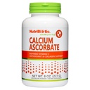 Nutribitic - Calcium Ascorbat C-vitamin Pulver, 8 Oz; Essential Antioxidant & Collagen Supplement Buffered med Calcium Budding 124; Non Acid & Nemmere om fordøjelse end Ascorbic Acid Budding 124; Gluten & GMO fri