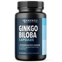 Ginkgo Biloba 120mg med Phosphatidylserin - Nootrop Brain Health, Memory, og Focus Supplement - Understøtter kognitiv funktion, mental Klarhed, og Alerness - 60 non-GMO kapsler, 2 måneder forsyning