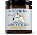 Dr. Mercola Bark & Whiskers Glandular Support - Understøtter endokrine & orgel sundhed - Freeze- Tørret formel - Hormone- Gratis ingredienser - Mand - 75 Scoops (4 oz)