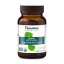 Himalaya Organic Gotu Kola, 45 Day Supply - Herbal Nootrop Supplement med Adaptogens for Energy, Focus, Memory, og Calming Afslapning - Vegan, Non- GMO, Gluten Free, 650 mg, 90 Caplets