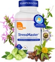 Zahler StressMaster - Natural Relaxation & Calm Mood Support Formel - Valerian, Passionflower, Rhodiola, GABA & L - Theanine Supplement for kvinder og mænd - Kosher Gluten Gratis Non- GMO (120Kapsler)