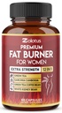 Premium vægttab piller til kvinder, 2 Måneder Tilgang, Den bedste Belly Fat brændere til kvinder og mænd, Metabolisme Booster, Energipiller, Højeste Potens med Green Tea Extract 98%
