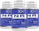 Genex Formulas NR Nicotinamid Riboside 300mg (3 Pack) NAD + Precursor for Sund Aging - GMP- Certified, Non-GMO, Gluten- Free, Vegetarian