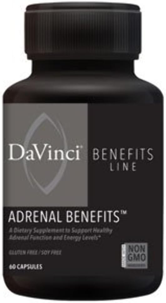 DaVinci Labs Adrenal Benefits, 120 Capsules
