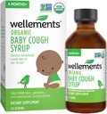 Wellows Organic Daytime Baby Hough Syrup Note 124; Lindrer lejlighedsvis Hough På grund af tør hals * Note 124; 2 Fl Oz, 4 Måneder +