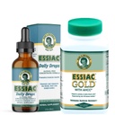 Essiac Power Bundle Tea Daily Drops Gold w / AHCC champignon ekstrakt!