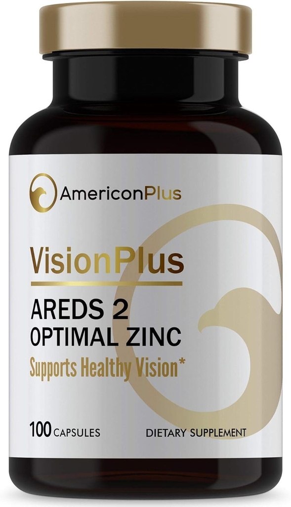 Visifort Eye Vitaminer med Lutein & Zeaxanthin for Eye Health og Macular Health; 100 kapsler