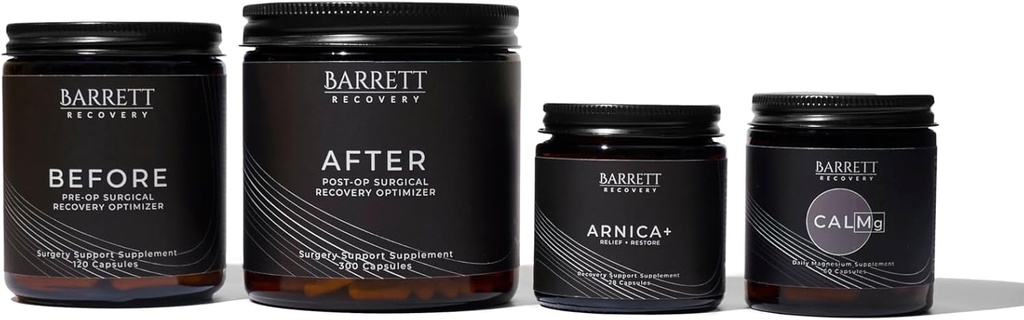 Ultimate Post Kirurgi Supplement Program - Før, Efter, Calmg, Arnica +