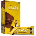 NuGo Protein Bar, Chokolade Banan, 13g Protein, Gluten Free, 15 Greve