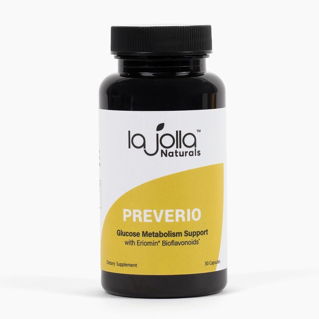 Preverio ™ - Premium Eriomin Lemon Flavonoider og Citrus Bioflavonoider Supplement (Once- Daily Capsules, 30 dages levering)