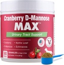 Cranberry D Mannose MAX- Dog Urinary Tract (UT) Sundhed, Bstige og Nyre Support - UTI Bstige Kontrol for hunde-Granulater (90 Doser)