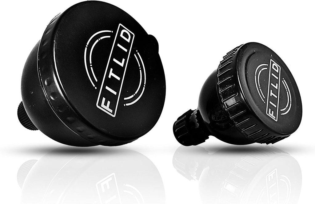 Small & Large 2-Pack Portable Protein Supplement Funnels, Great for Pre-Workout, BCAA's, and Protein Powder. Easy & Mess Free Container for Workout, Travel, to-Go, Fitness, WOD.